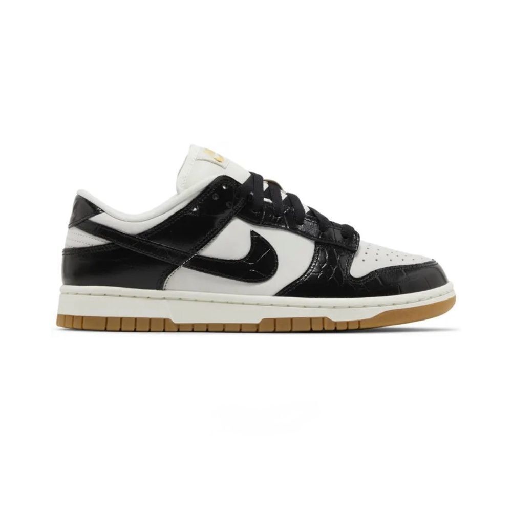 NIKE | Women’s Dunk low XL Black Croc | 7.5